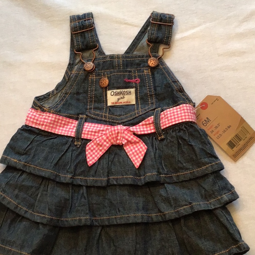 Oshkosh skirt overalls